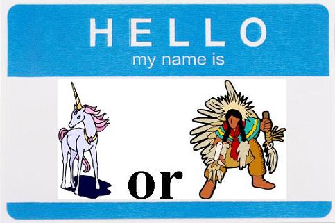 Unicorn or Native American?
